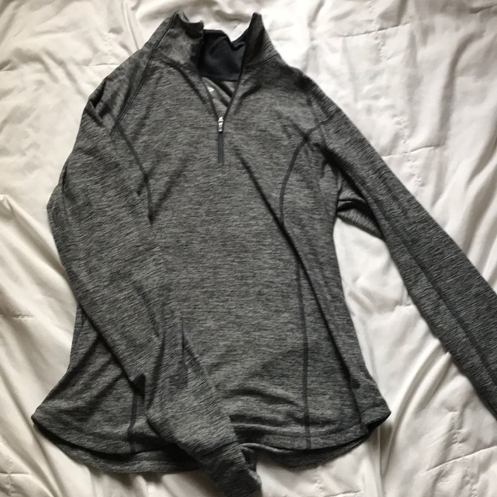Old Navy Pullover 1/4 Zip Medium Gray